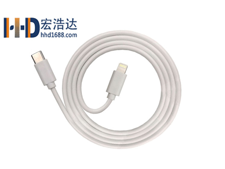 lightning to type-c数据线双面插快充苹果充电线